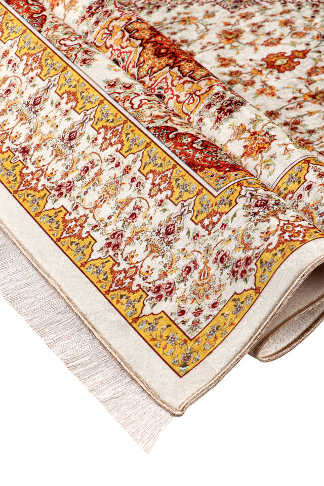 Mustard Sponge Velvet Prayer Rug - 2