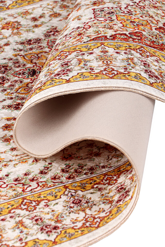 Mustard Sponge Velvet Prayer Rug - 3