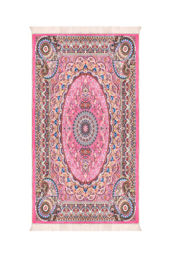 Pink Sponge Velvet Prayer Rug 
