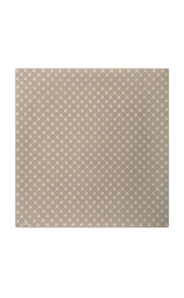 Stone Butterfly Monogram Twill Silk Square Scarf - 2