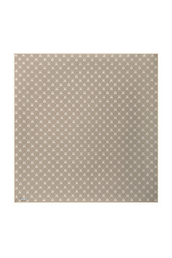 Stone Butterfly Monogram Twill Silk Square Scarf 