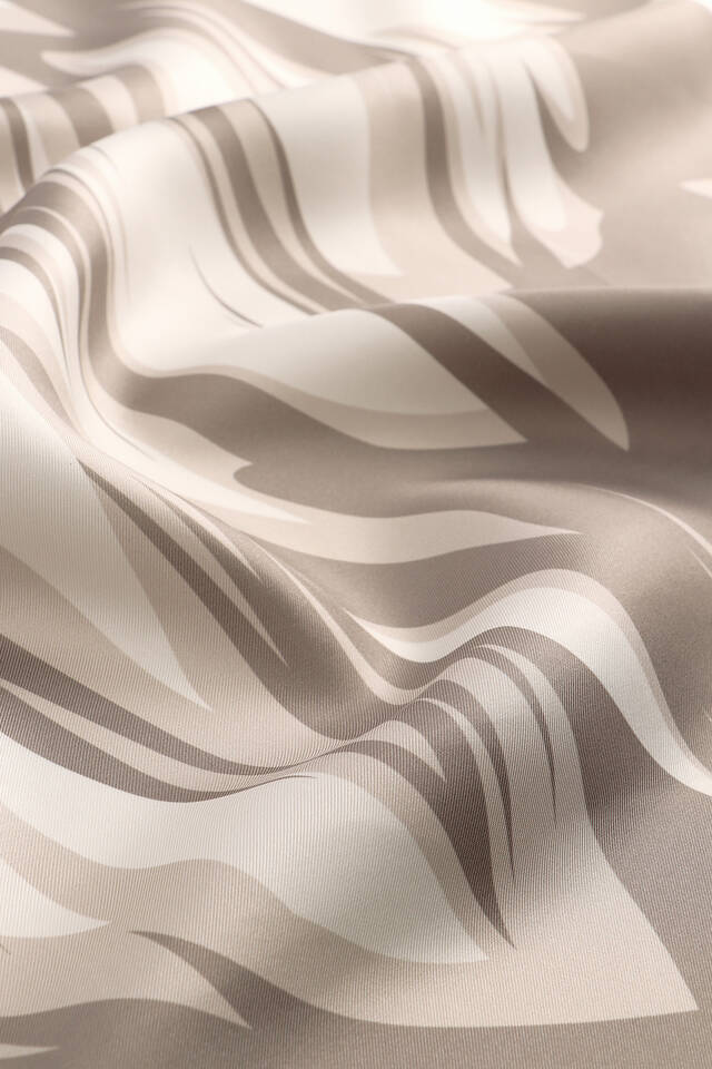 Stone Nilsu Pattern Twill Silk Square Scarf - 3