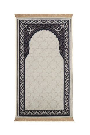 Stone Velvet Carpet Prayer Rug 