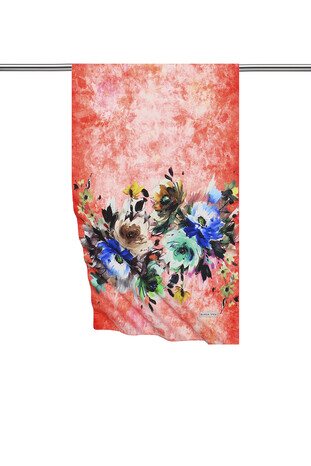 Sunflower Flower Silky Foulard 