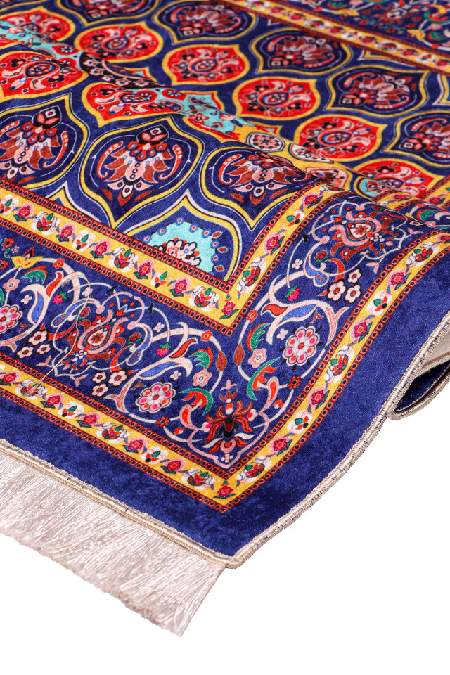 Saks Süngerli Kadife Seccade - 2