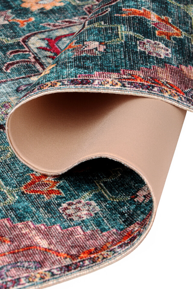 Yeşil Süngerli Kadife Seccade - 3