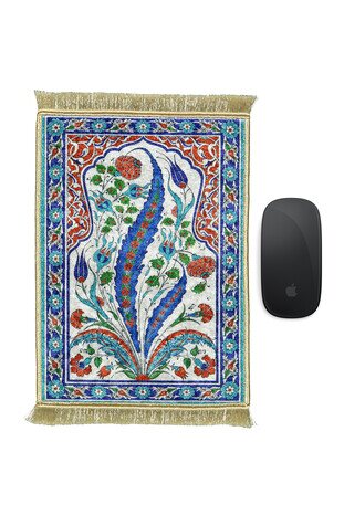 Water Green Decorative Small Carpet Mousepad 