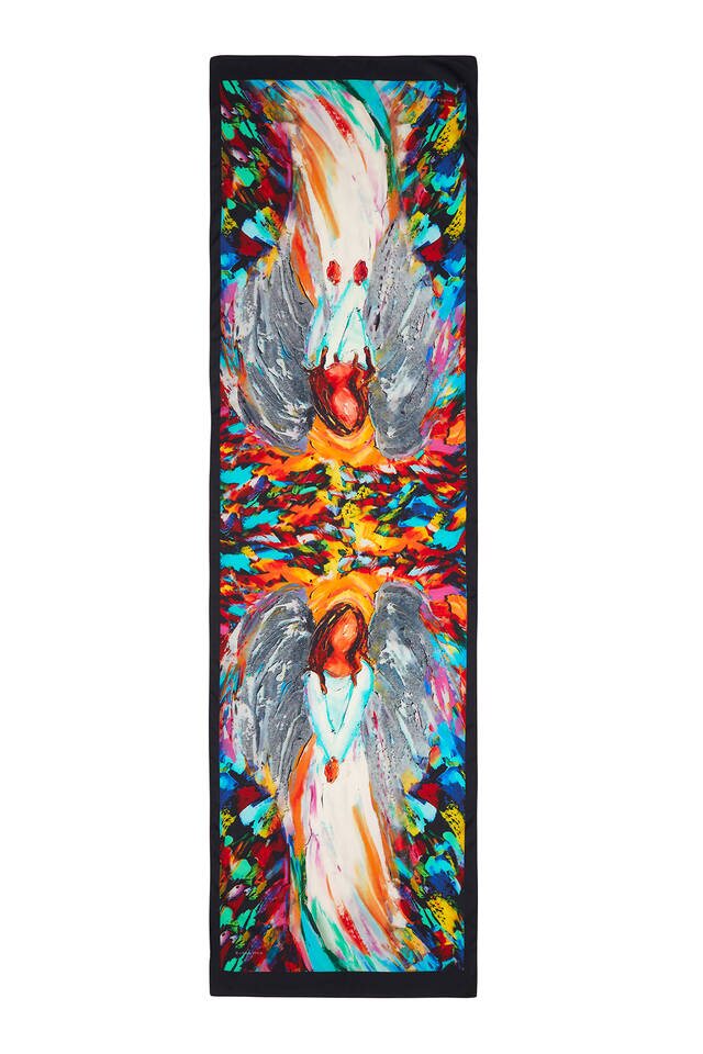 White Angel Silky Foulard - 4