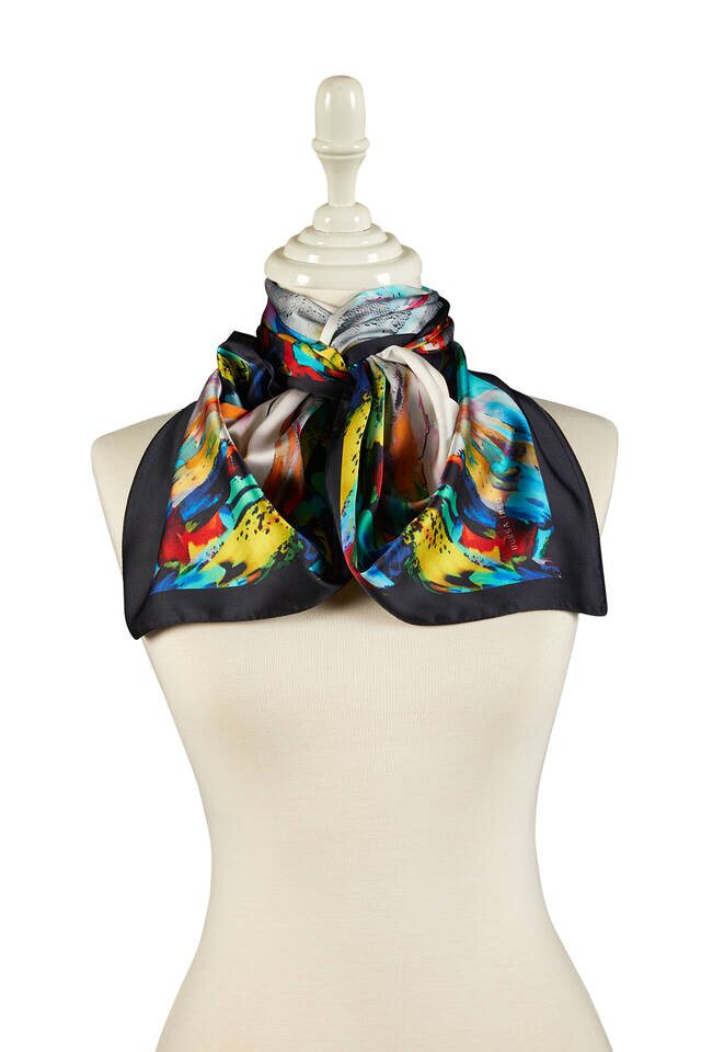 White Angel Silky Foulard - 2