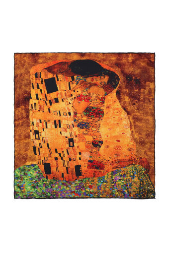 Yellow Kiss Silky Pocket Square 