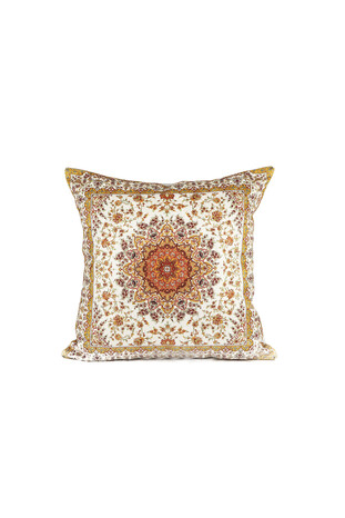 Yellow Velvet Throw Pillow 