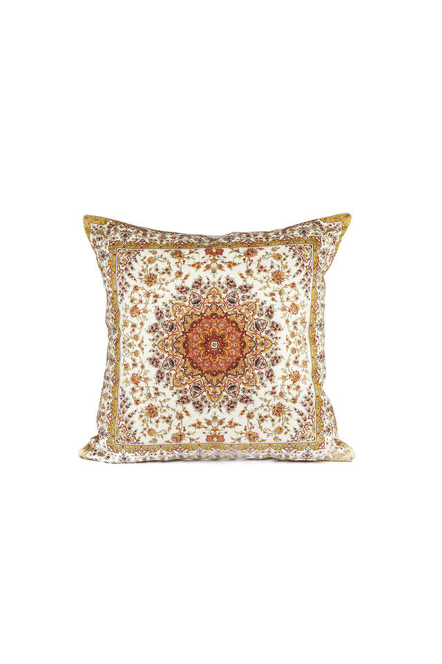 Yellow Velvet Throw Pillow 